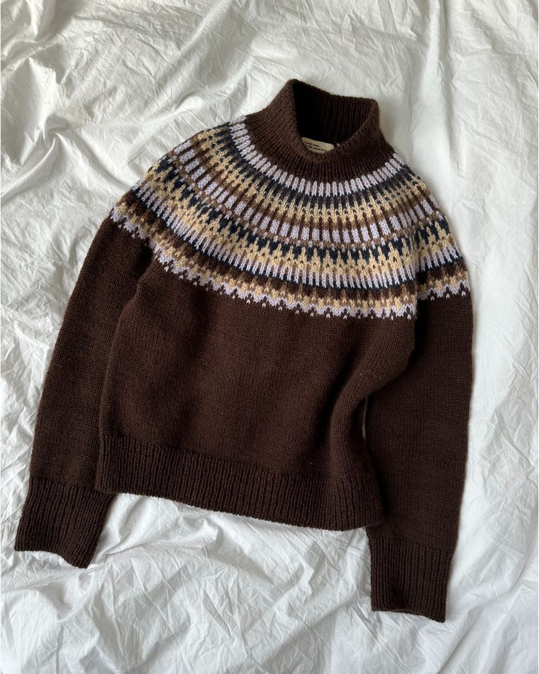 Liggende lys flerfarvet Celeste Sweater