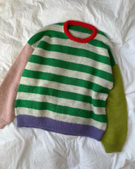 Liggende flerfarvet Holger Sweater Man