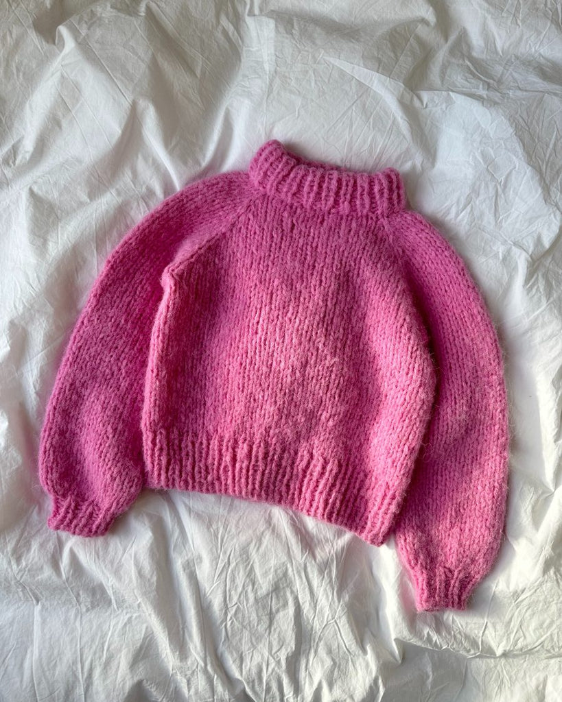 Liggebillede af pink Louisiana Sweater Junior