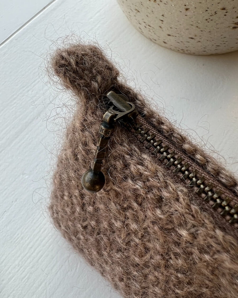Closeup af brun Marie Purse
