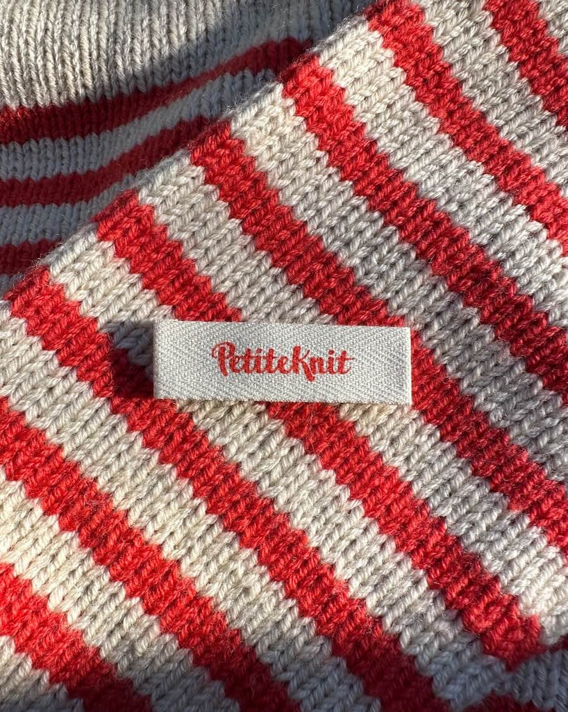 Cherry tomato petiteknit label 