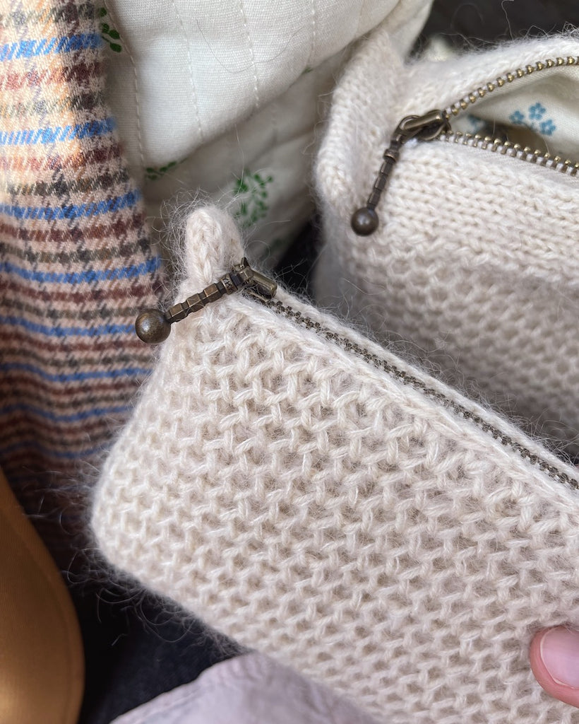 Honey purse med ykk lynlås