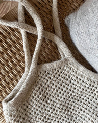 Breeze bag med sildebensbånd