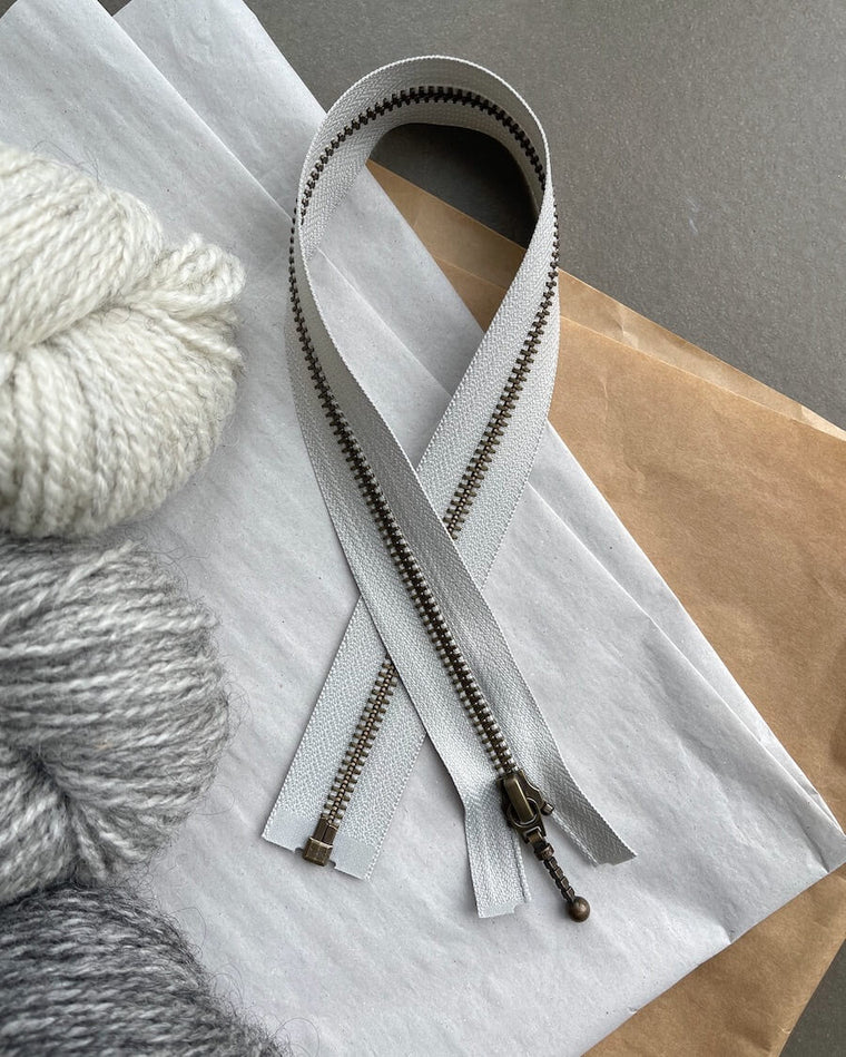 Zipper jacket med 45 cm lynlås