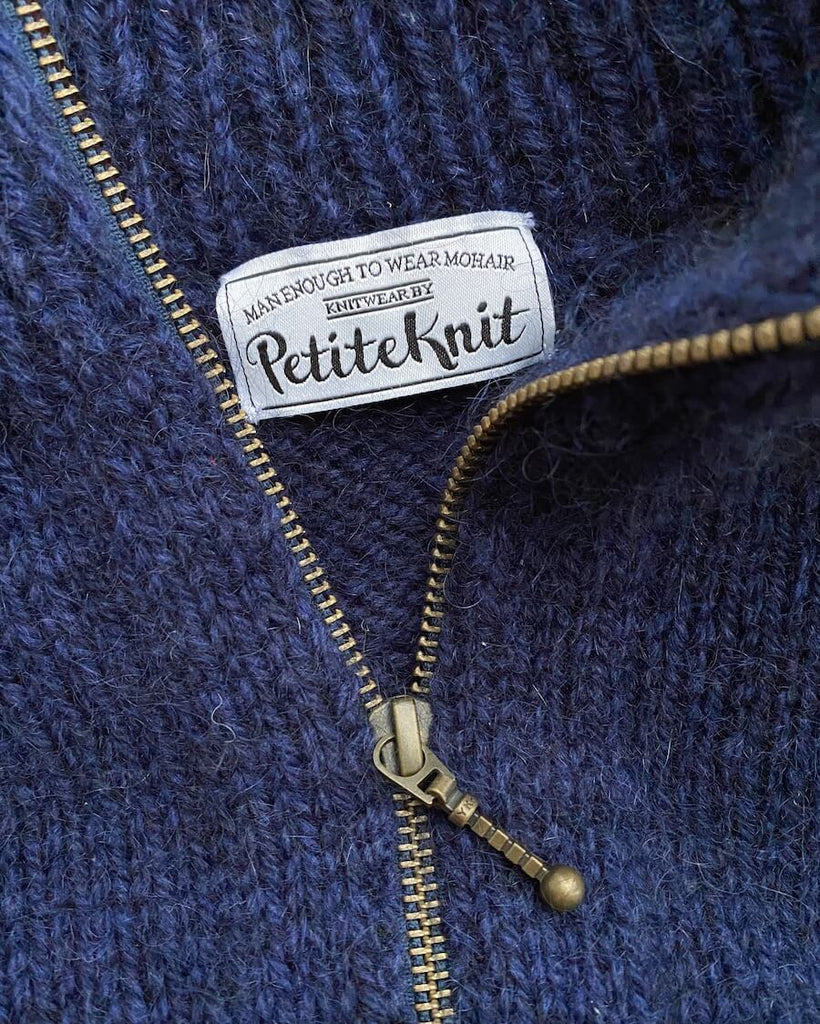 Close up af lynlås i Zipper sweater 