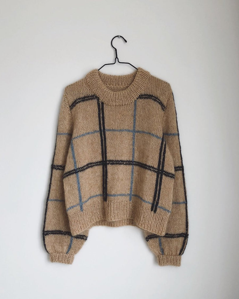 Beige Scotty Sweater på bøjle