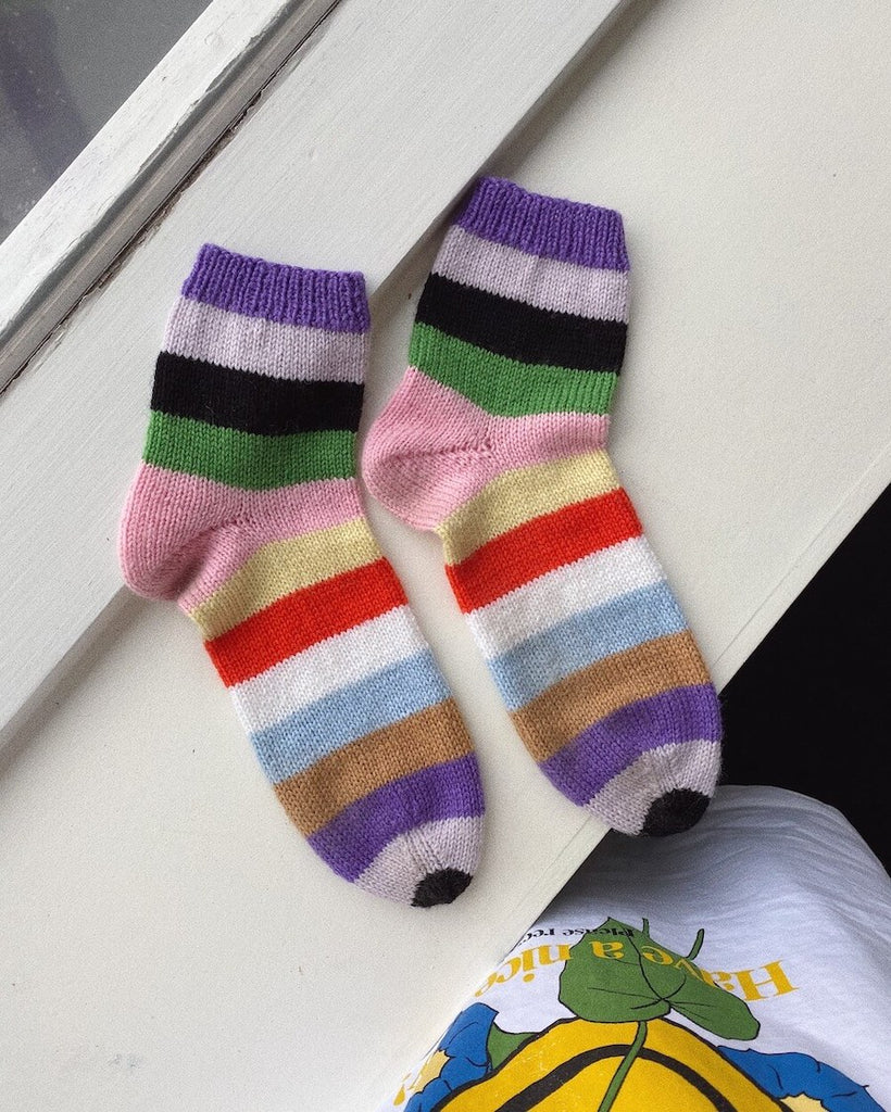 Liggende stribede Everyday Socks