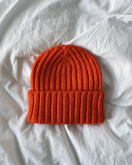 Liggende orange Hipster Hue