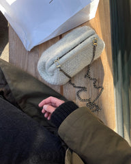 Winter Clutch på bænk
